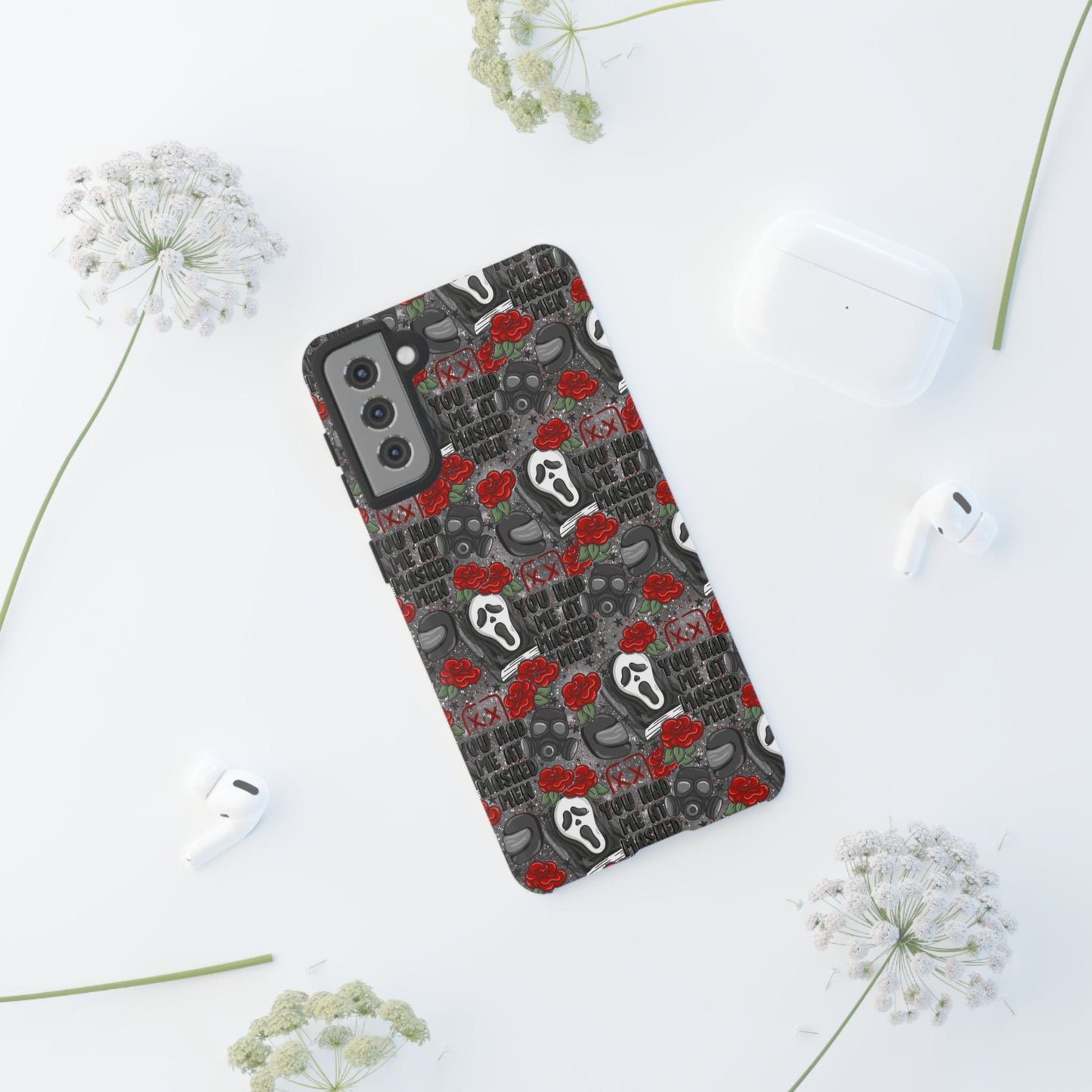Masked Men Tough Phone Case | Shockproof | Samsung Case | Google Case | Bookish
