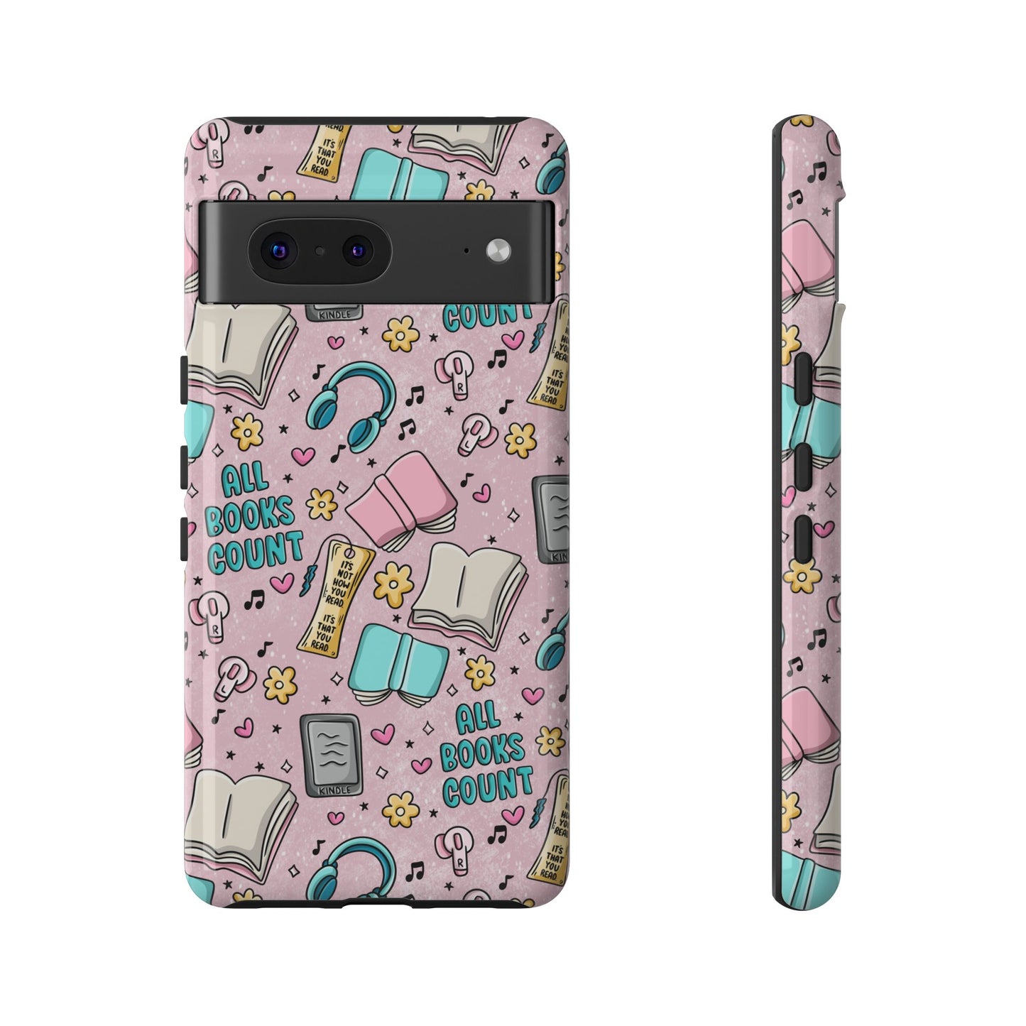 All Books Count Tough Phone Case | Shockproof | Samsung Case | Google Case | Bookish