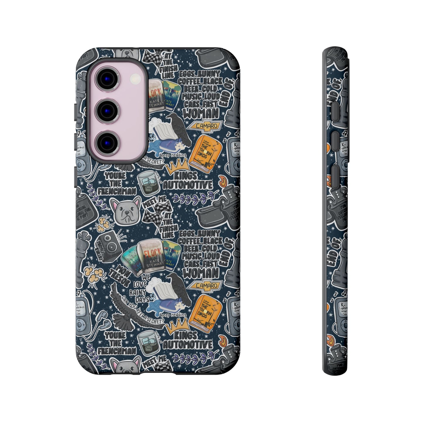 Triple Falls Tough Phone Case | Shockproof | Samsung Case | Google Case | Bookish