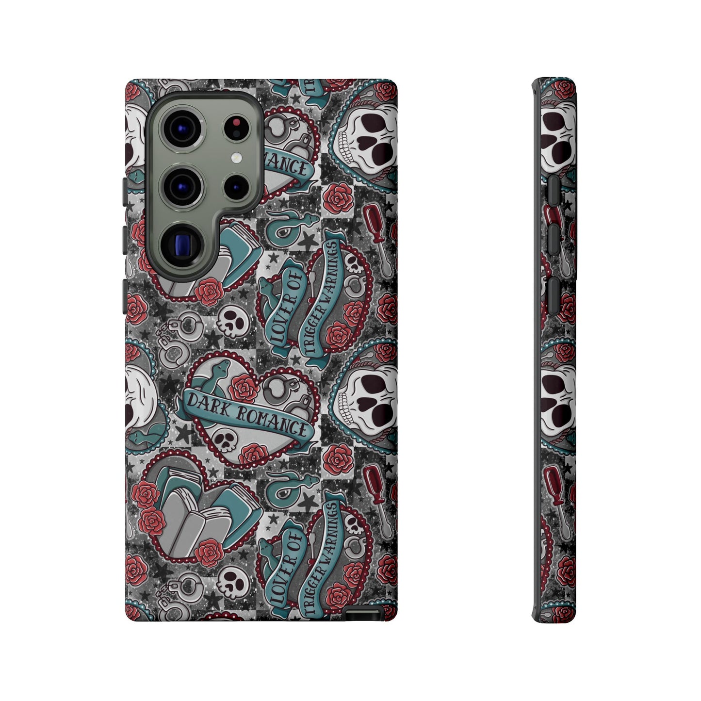 Dark Romance Tough Phone Case | Shockproof | Samsung Case | Google Case | Bookish
