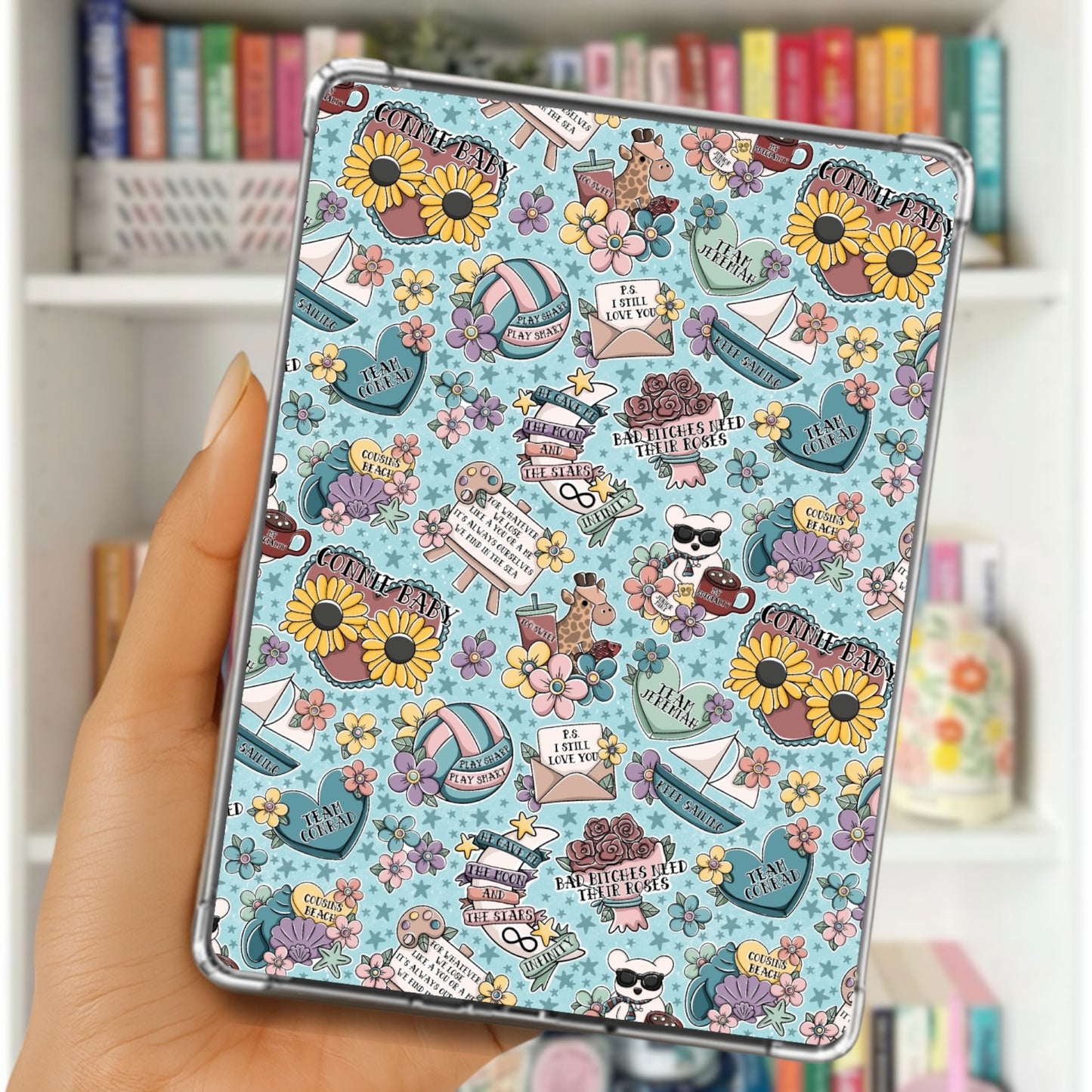 Pretty Summer E-Reader Insert