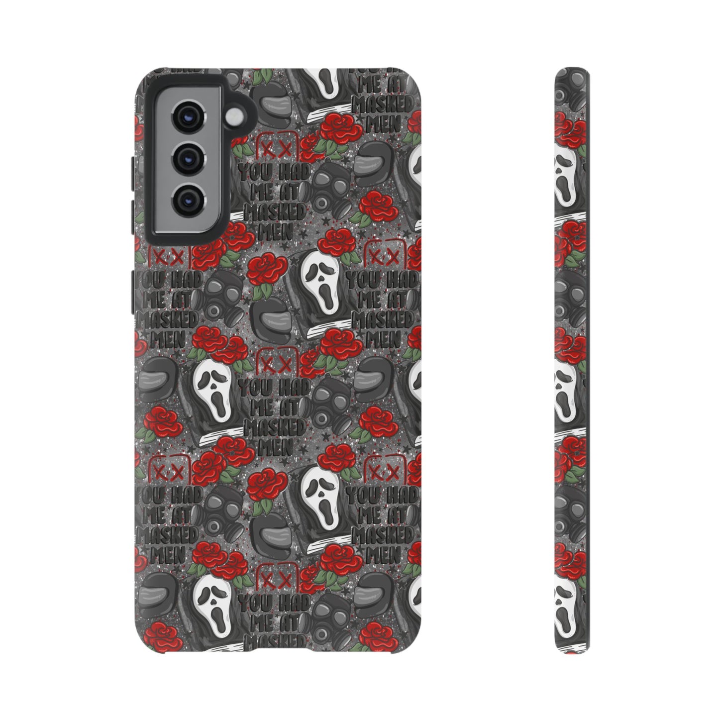 Masked Men Tough Phone Case | Shockproof | Samsung Case | Google Case | Bookish