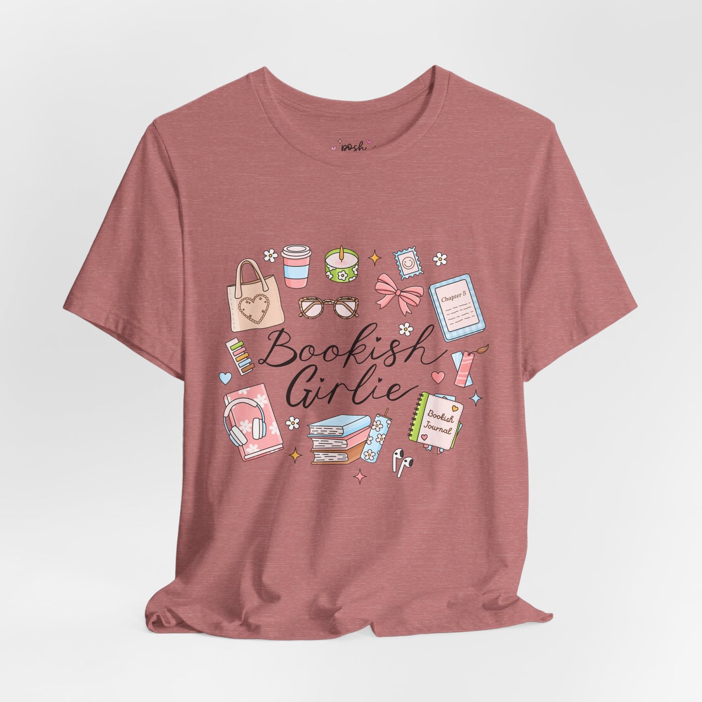 Bookish Girlie Shirt | Graphic Tee | Bookish Merch |