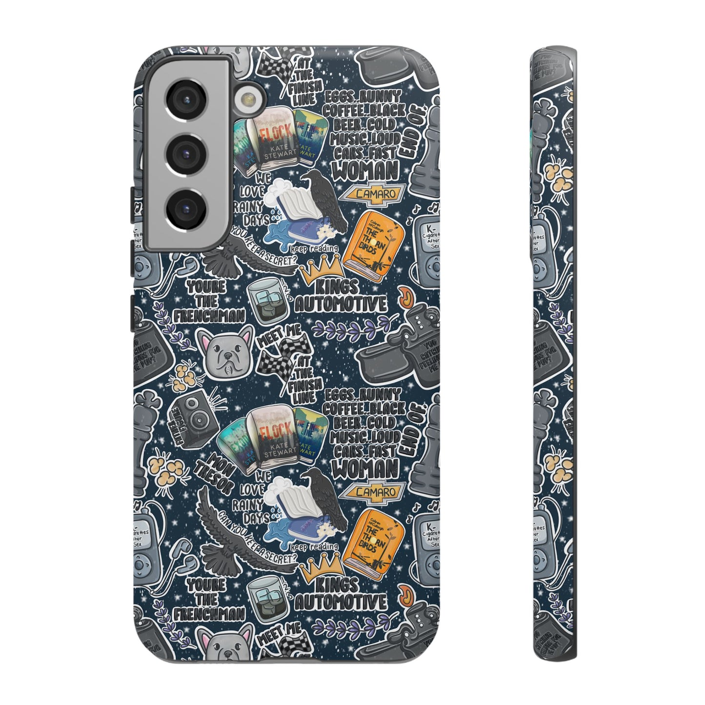 Triple Falls Tough Phone Case | Shockproof | Samsung Case | Google Case | Bookish