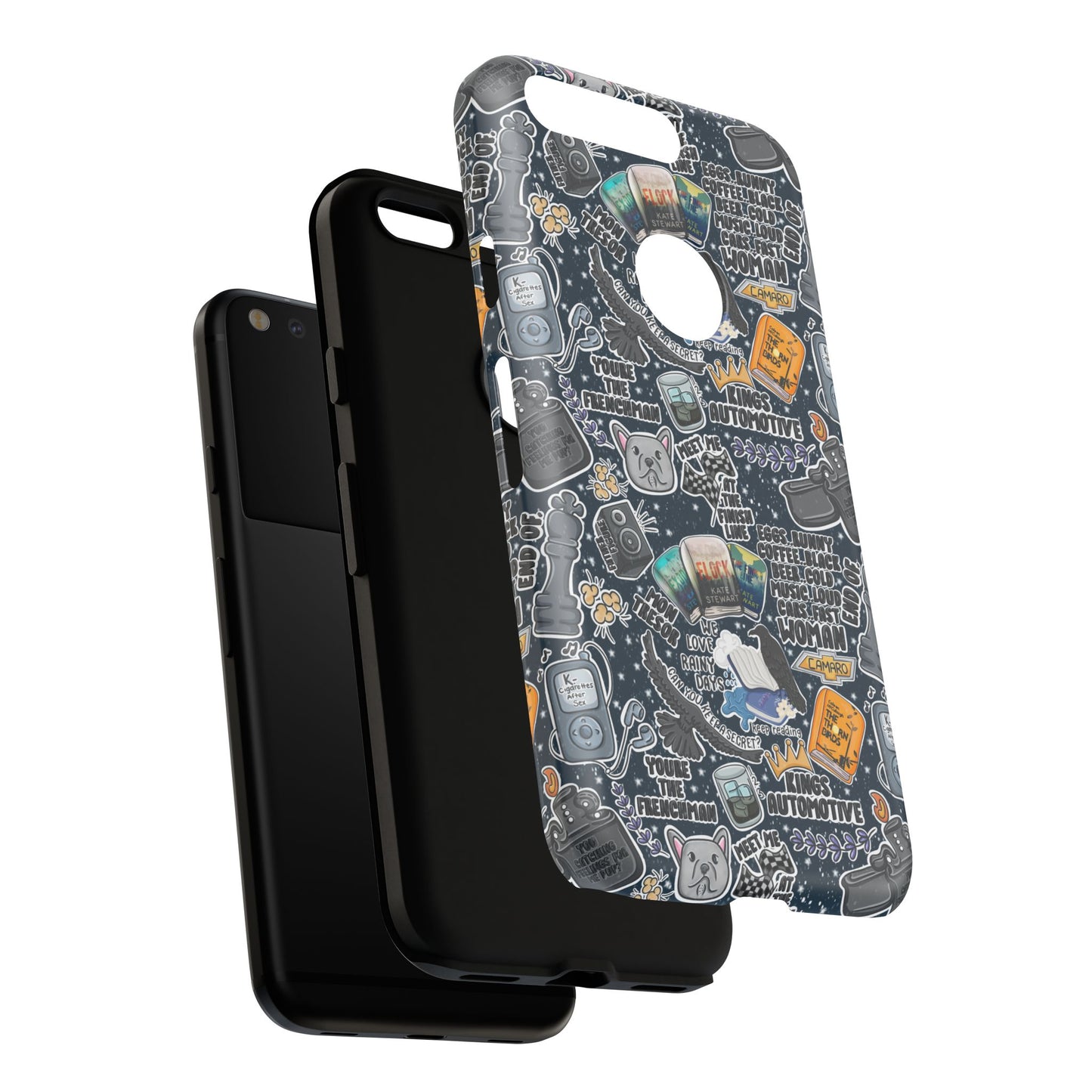 Triple Falls Tough Phone Case | Shockproof | Samsung Case | Google Case | Bookish