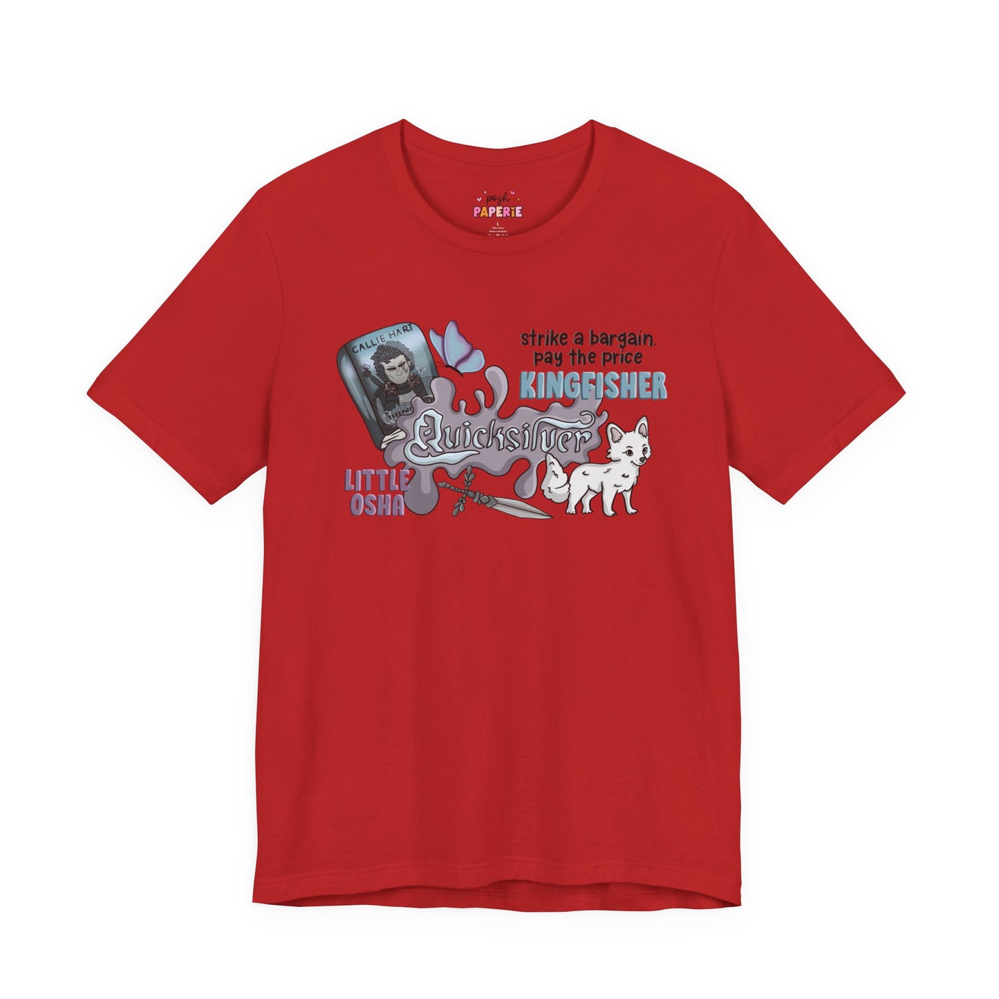 Quicksilver Shirt | Graphic Tee | Bookish Merch |