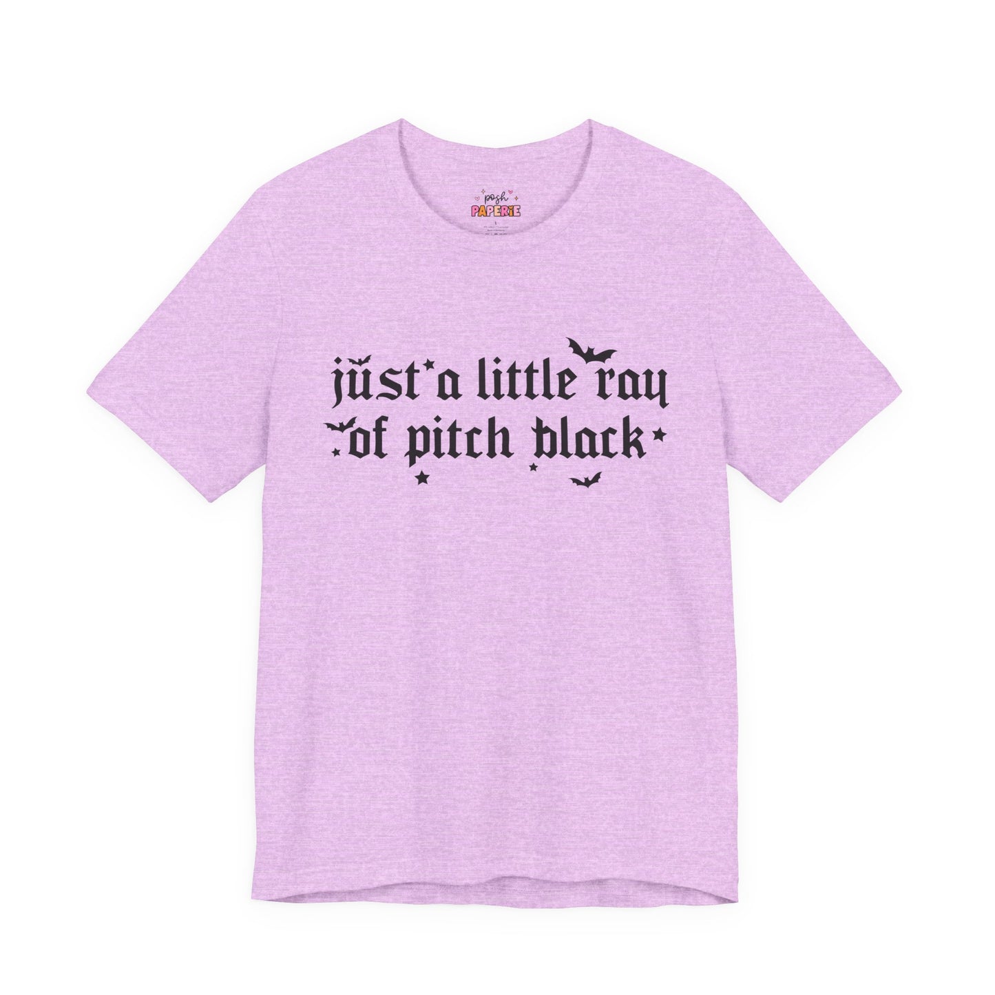 Just A Ray Of Pitch Black Shirt | Graphic Tee | Bookish Merch |