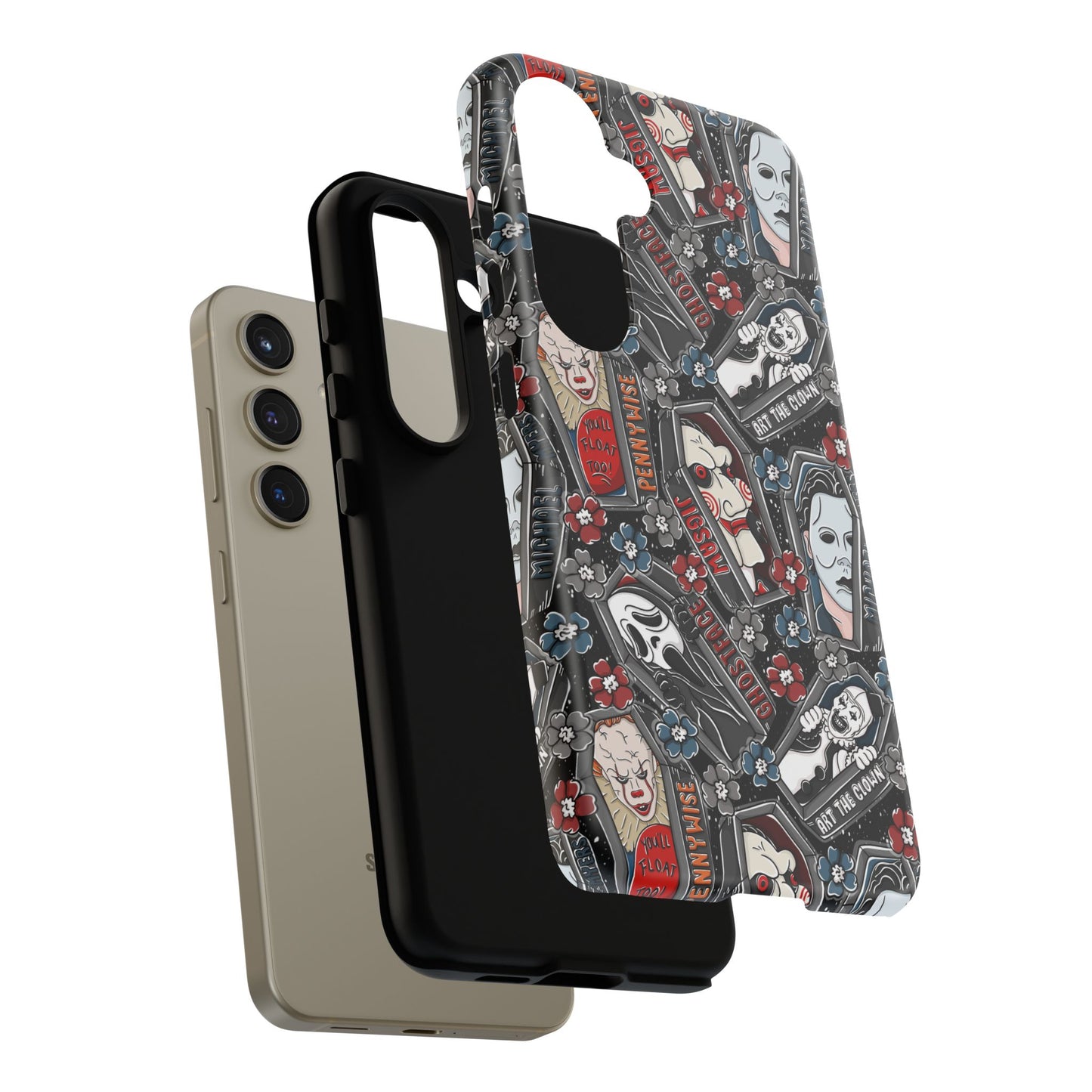 Serial Killers Tough Phone Case | Shockproof | Samsung Case | Google Case | Bookish