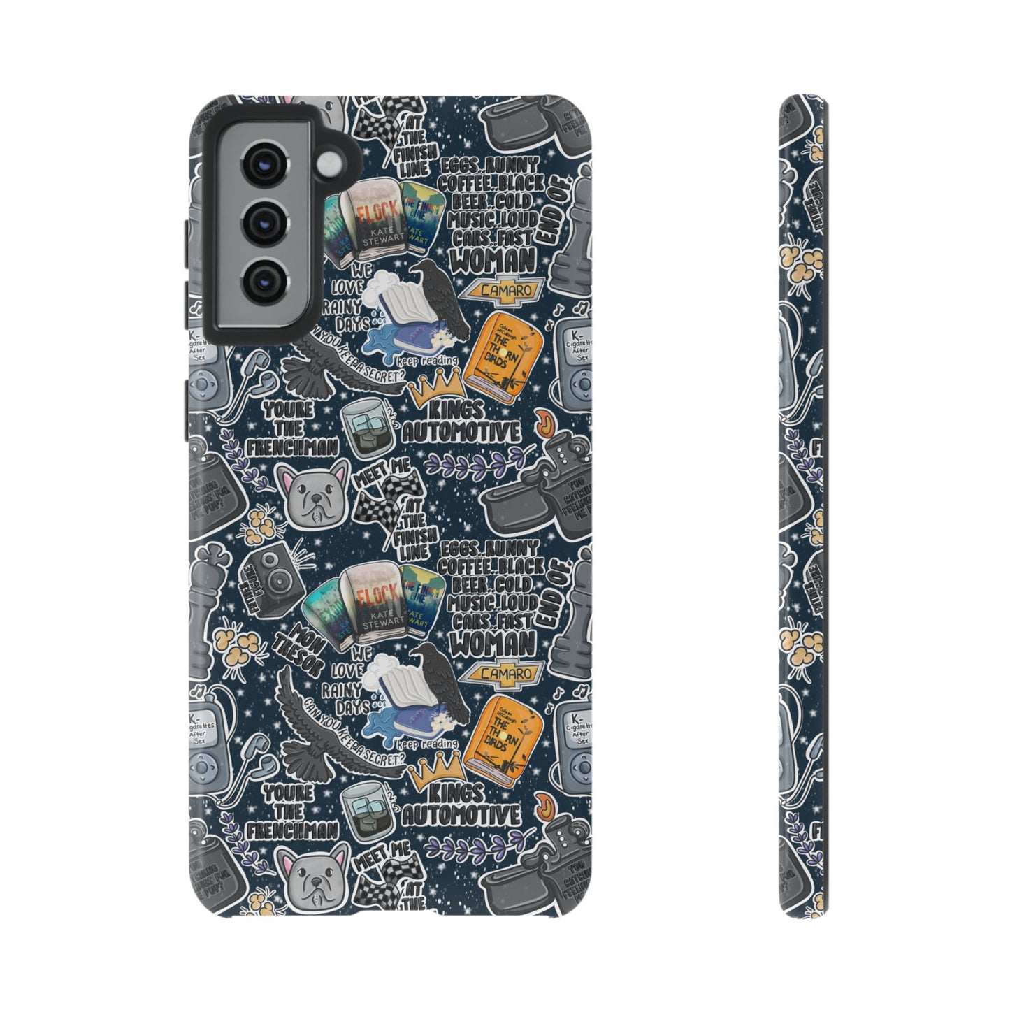 Triple Falls Tough Phone Case | Shockproof | Samsung Case | Google Case | Bookish