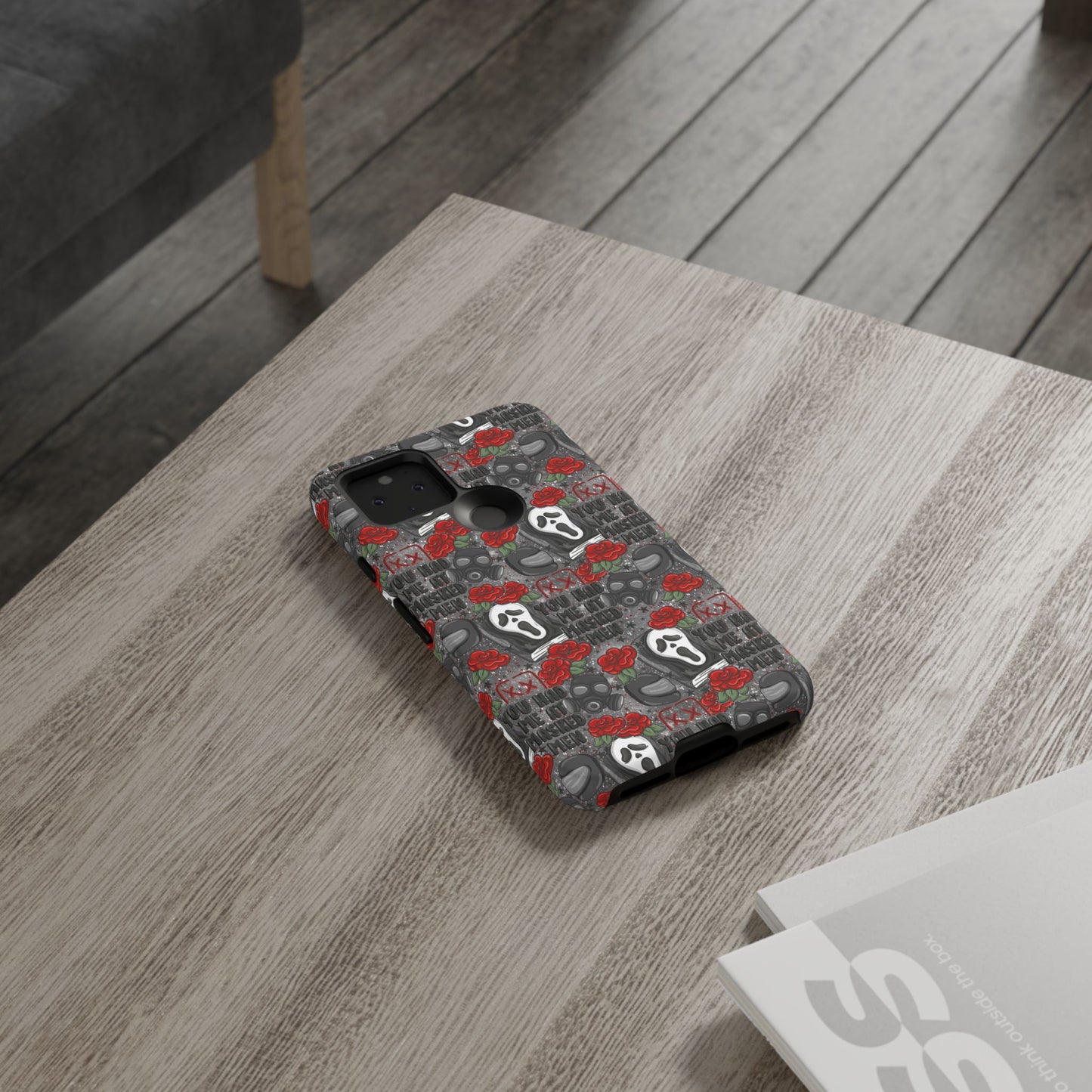 Masked Men Tough Phone Case | Shockproof | Samsung Case | Google Case | Bookish