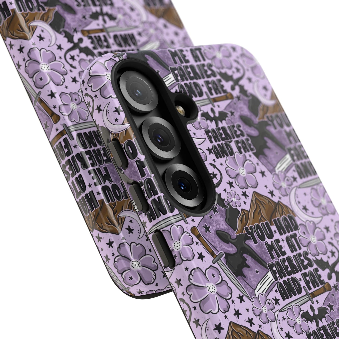 You Had Me At Faeries & Fae Tough Phone Case | Shockproof | Samsung Case | Google Case | Bookish
