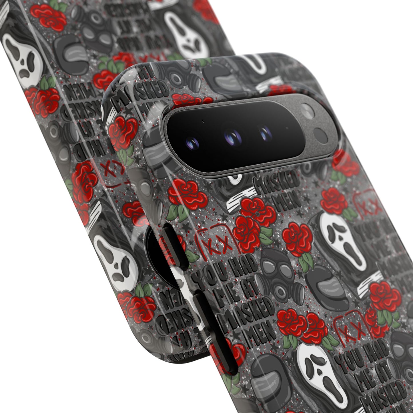 Masked Men Tough Phone Case | Shockproof | Samsung Case | Google Case | Bookish
