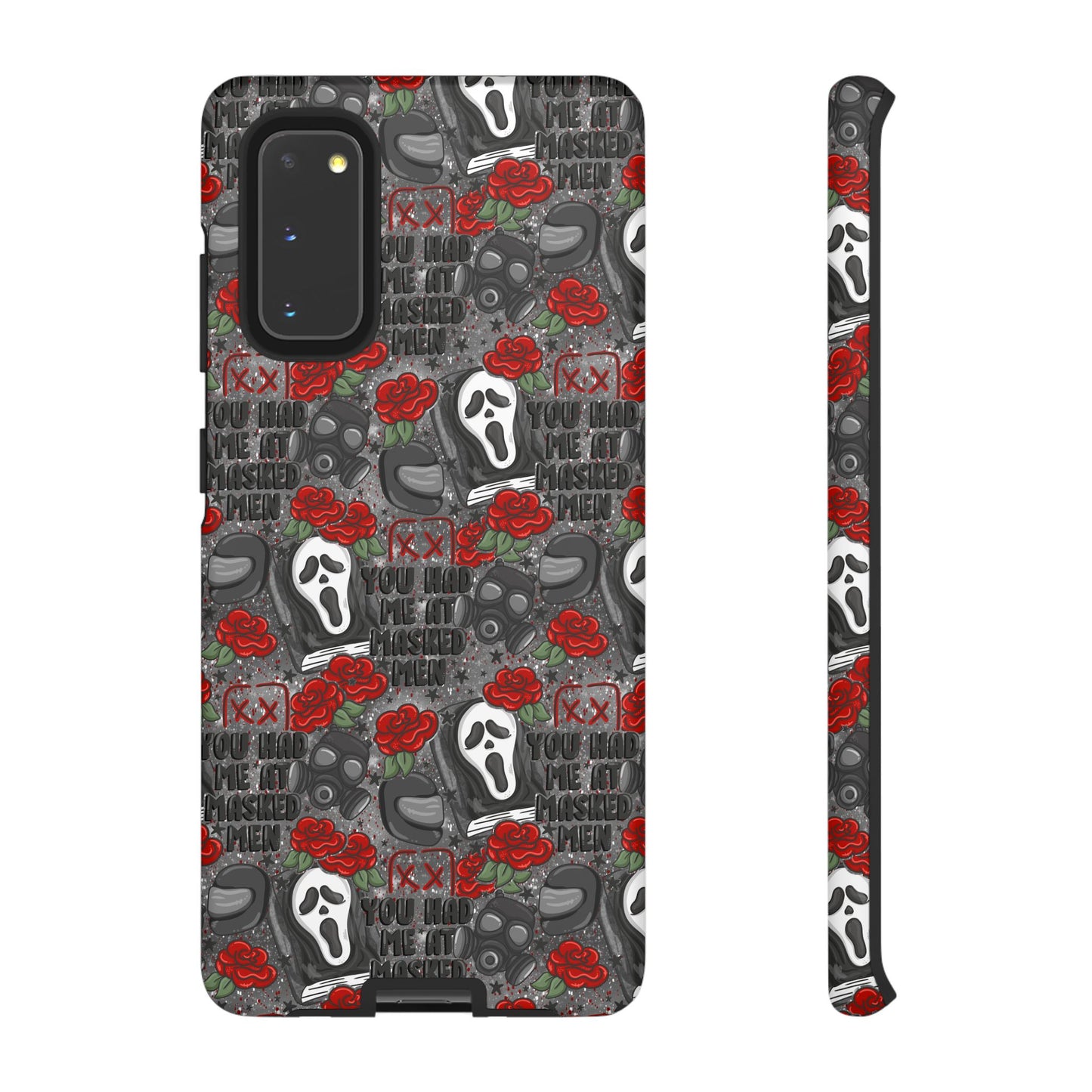 Masked Men Tough Phone Case | Shockproof | Samsung Case | Google Case | Bookish