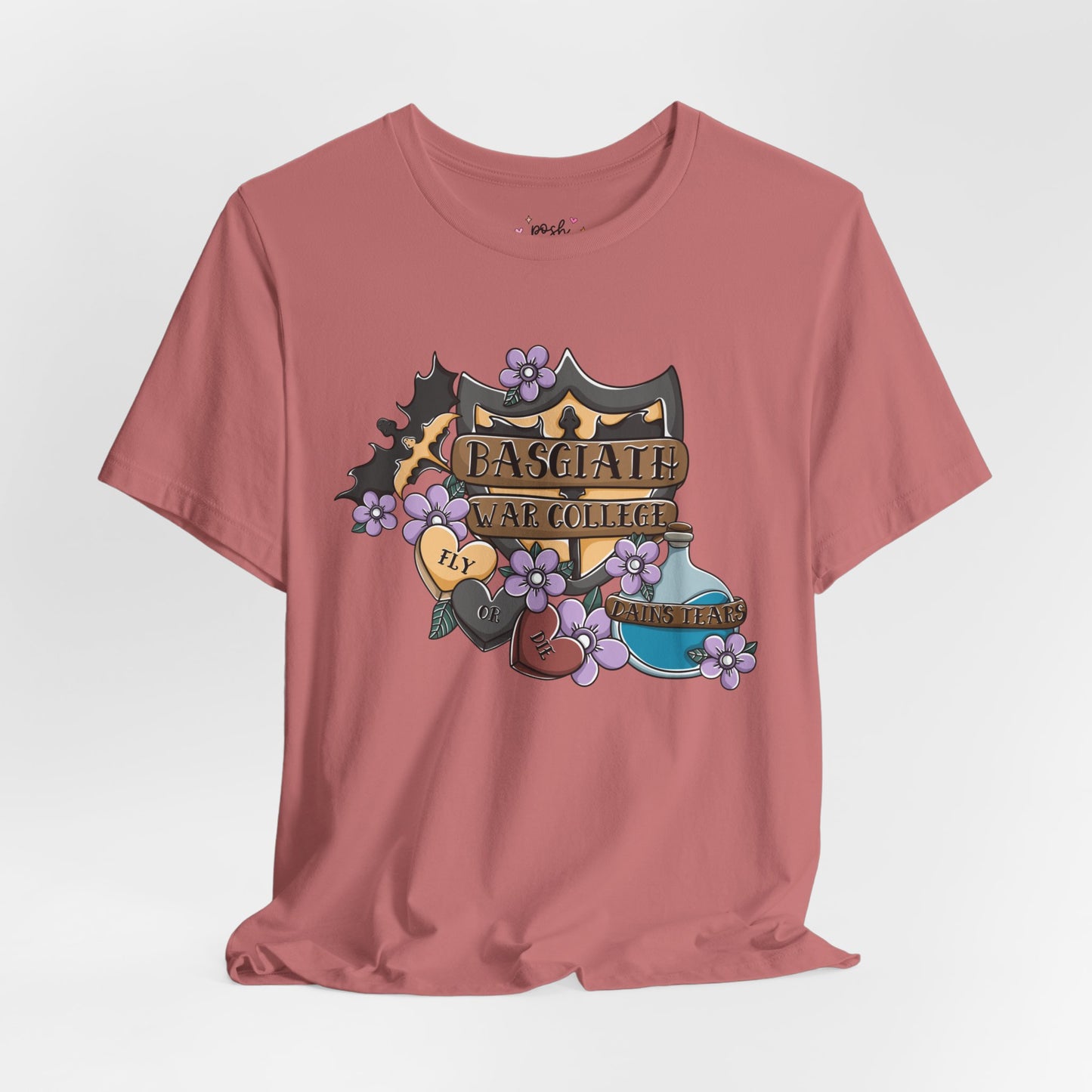 Basgiath War College Shirt | Graphic Tee | Bookish Merch |