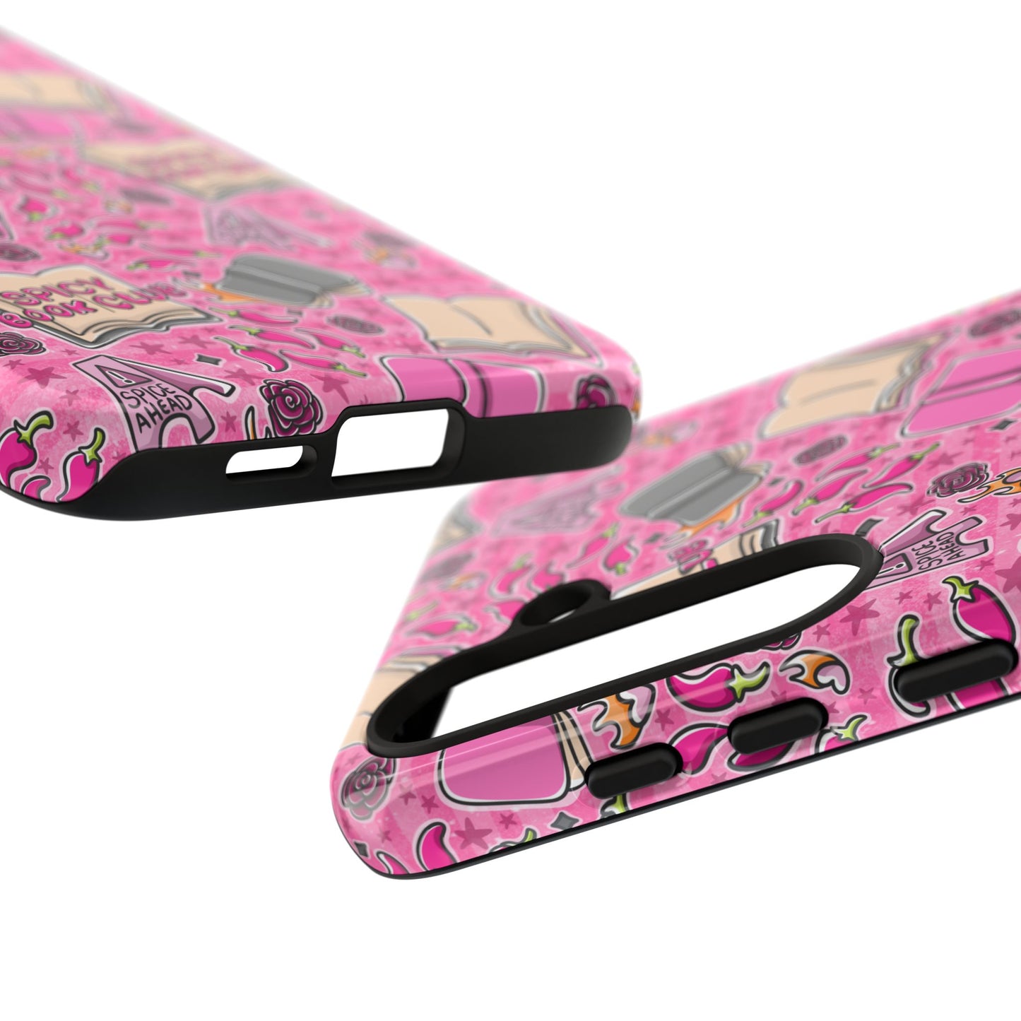 Spicy Book Club Tough Phone Case | Shockproof | Samsung Case | Google Case | Bookish