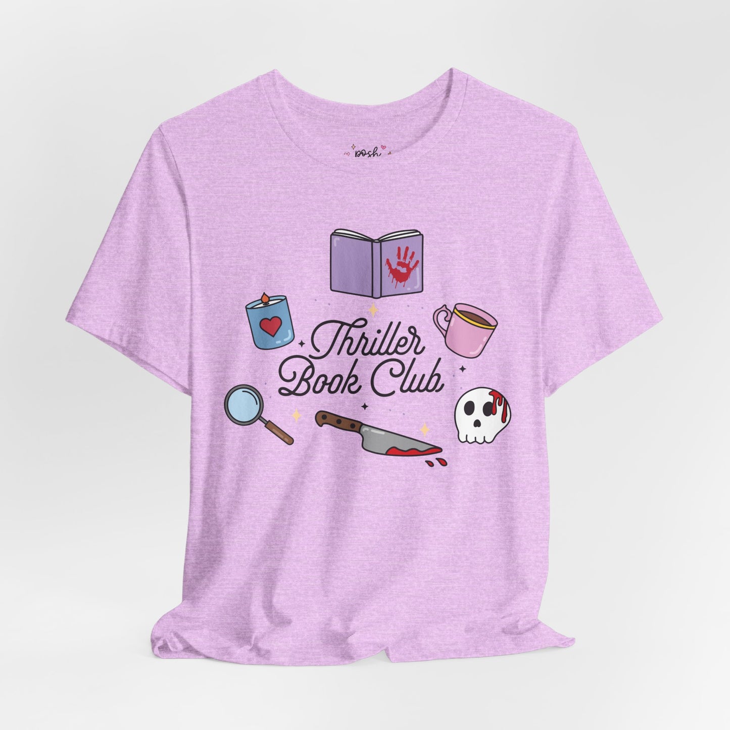 Thriller Book Club Shirt | Graphic Tee | Bookish Merch |
