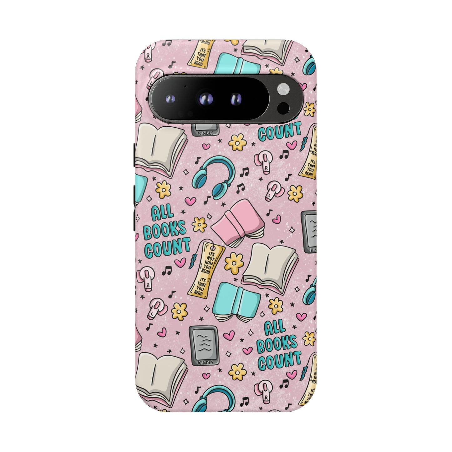 All Books Count Tough Phone Case | Shockproof | Samsung Case | Google Case | Bookish