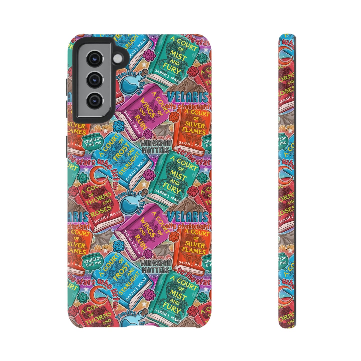 ACOTAR Tough Phone Case | Shockproof | Samsung Case | Google Case | Bookish