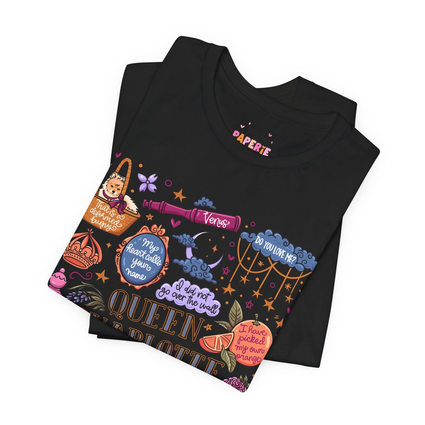 Queen Charlotte T-Shirt | Graphic Tee | Bookish Merch |