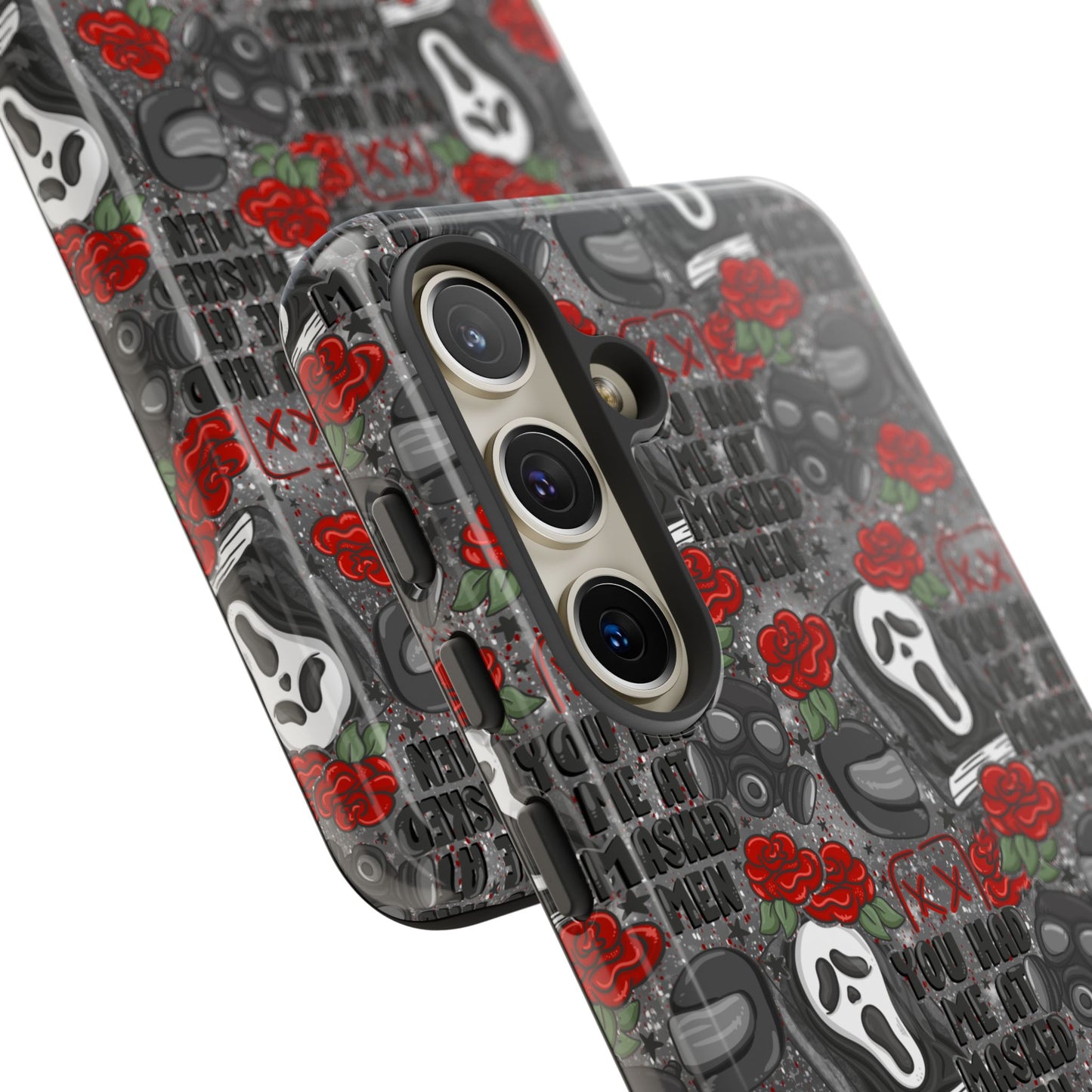 Masked Men Tough Phone Case | Shockproof | Samsung Case | Google Case | Bookish