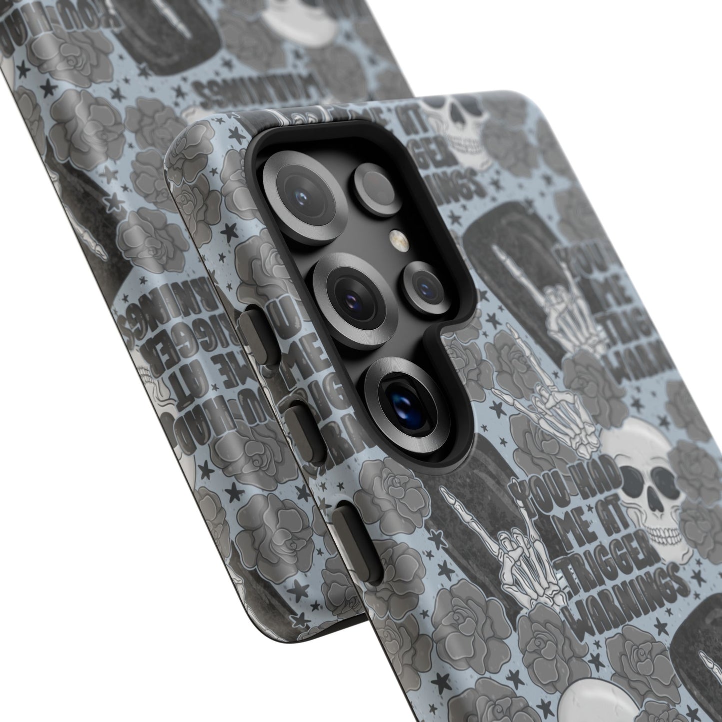 Trigger Warning Tough Phone Case | Shockproof | Samsung Case | Google Case | Bookish