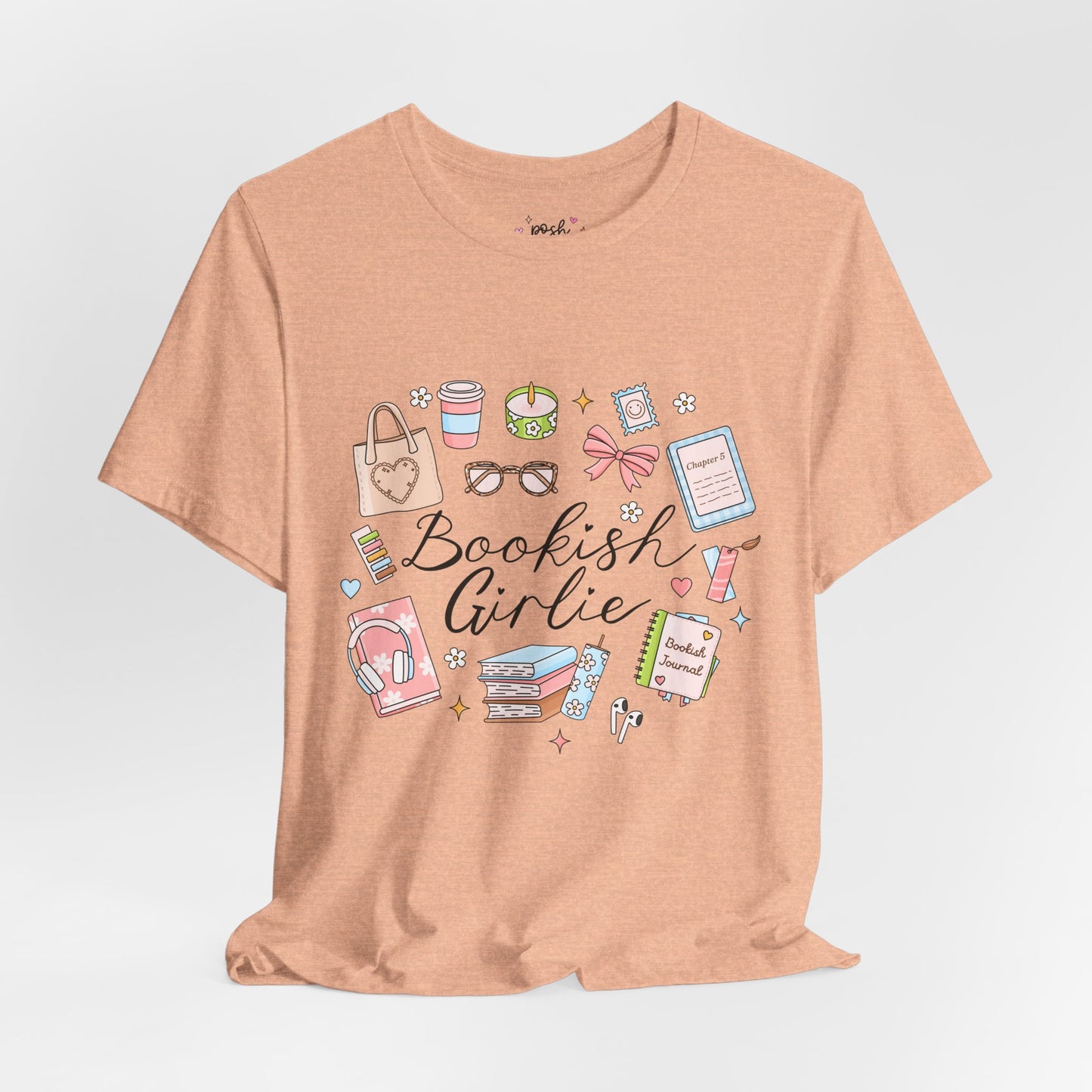 Bookish Girlie Shirt | Graphic Tee | Bookish Merch |