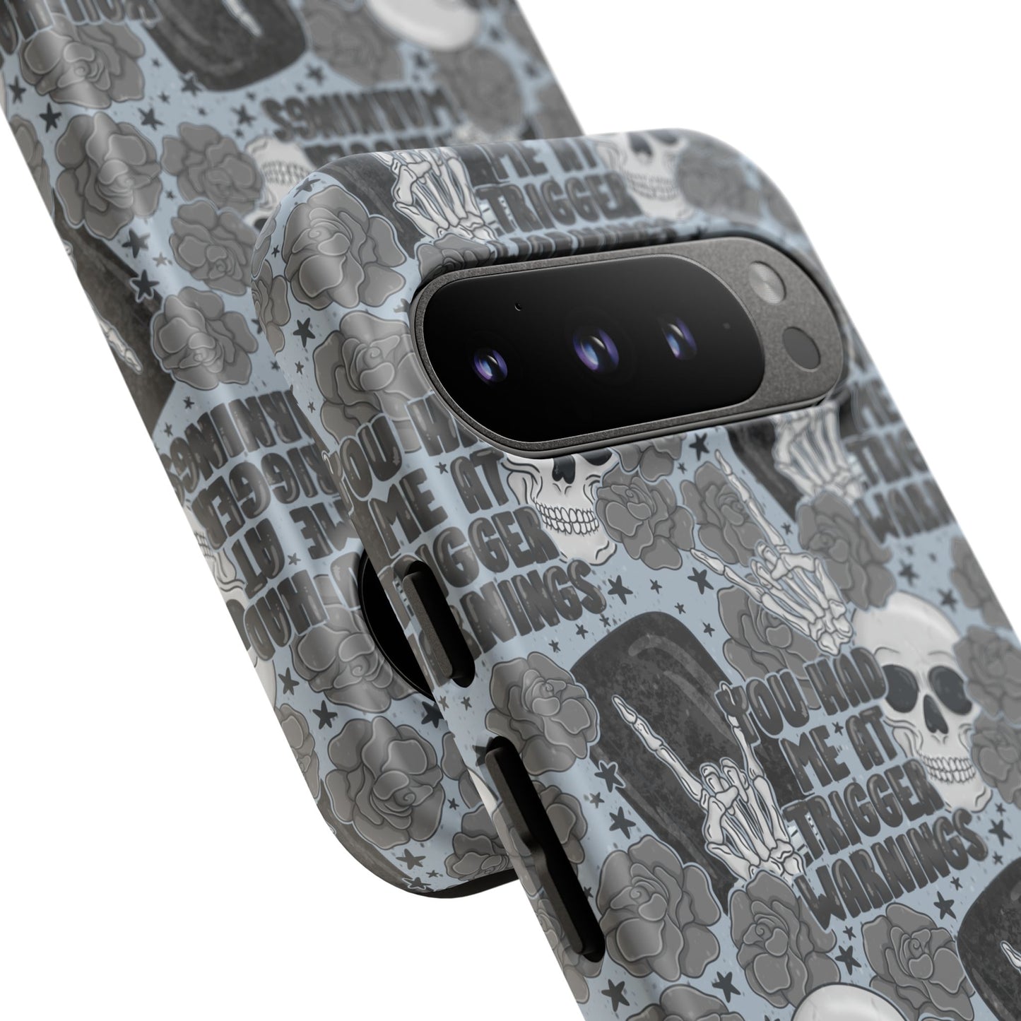 Trigger Warning Tough Phone Case | Shockproof | Samsung Case | Google Case | Bookish