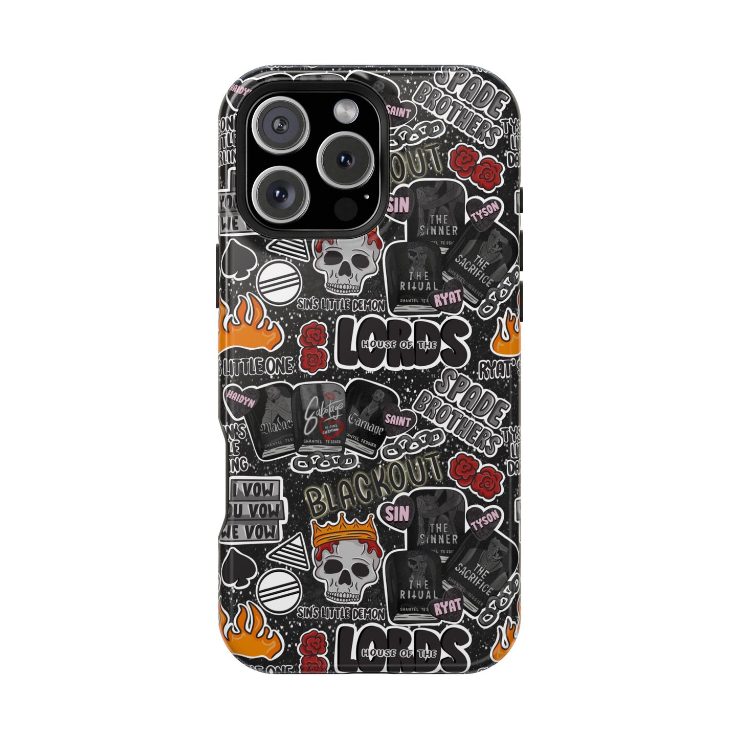 The L.O.R.D.S. Series MagSafe Tough Phone Case | Shockproof | iPhone Case | Bookish Phone Case |