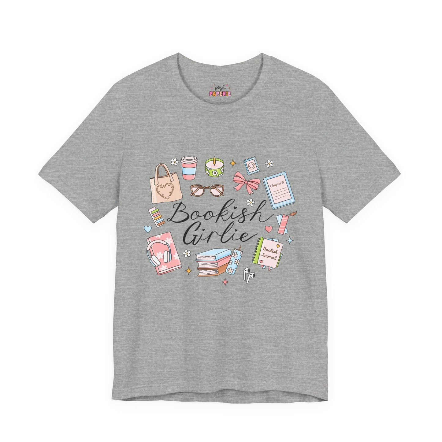 Bookish Girlie Shirt | Graphic Tee | Bookish Merch |