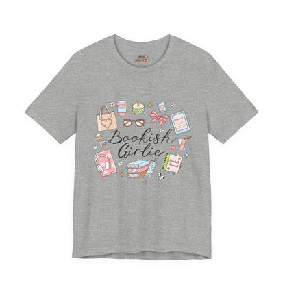 Bookish Girlie Shirt | Graphic Tee | Bookish Merch |