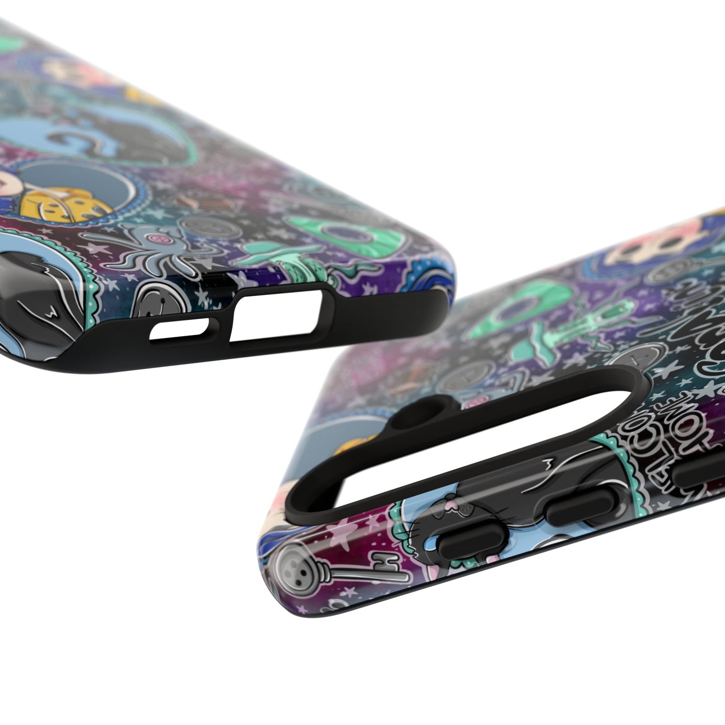 Button Girl Tough Phone Case | Shockproof | Samsung Case | Google Case |