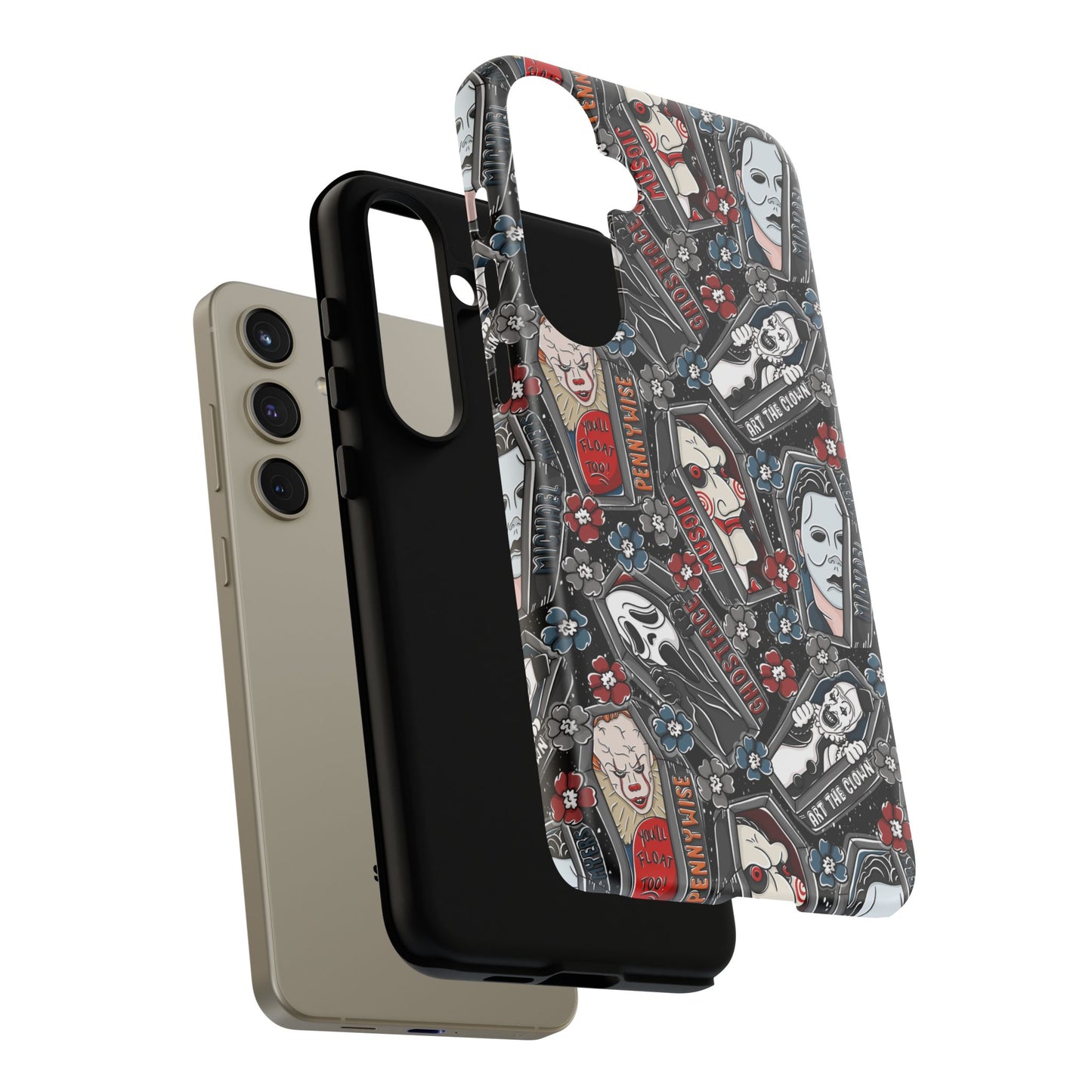 Serial Killers Tough Phone Case | Shockproof | Samsung Case | Google Case | Bookish