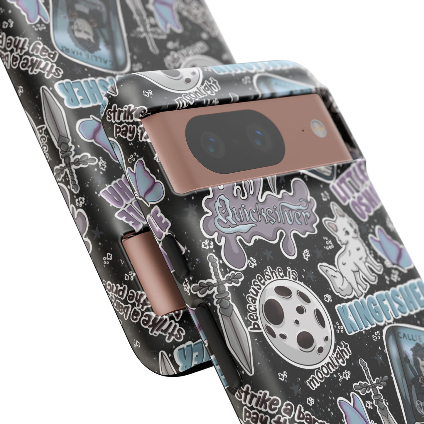 Quicksilver Tough Phone Case | Shockproof | Samsung Case | Google Case | Bookish