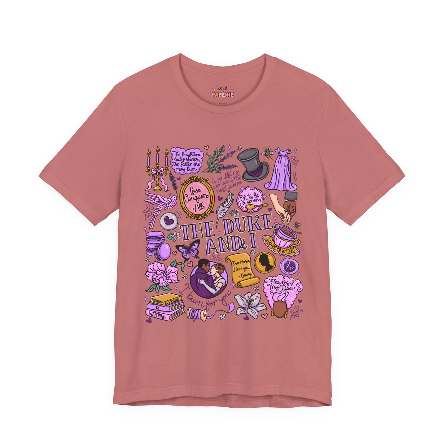 The Duke And I T-Shirt | Graphic Tee | Bookish Merch |