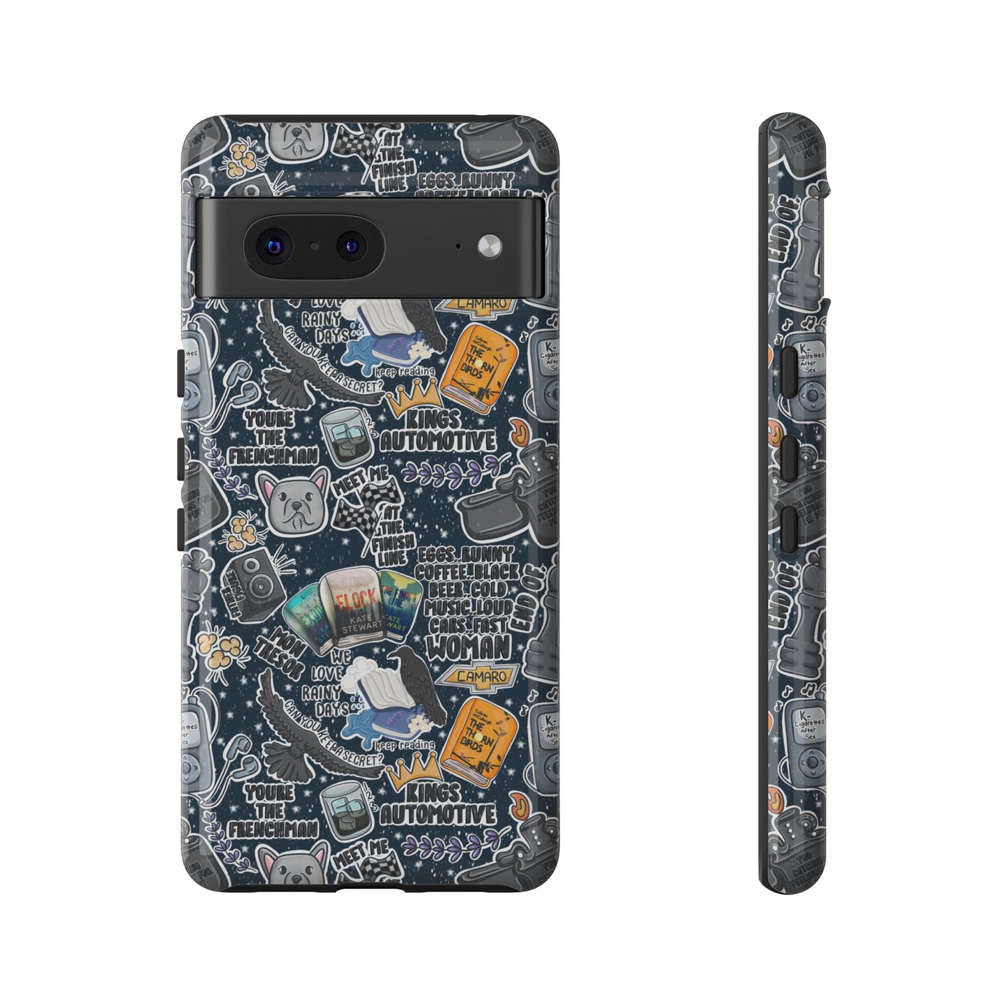 Triple Falls Tough Phone Case | Shockproof | Samsung Case | Google Case | Bookish