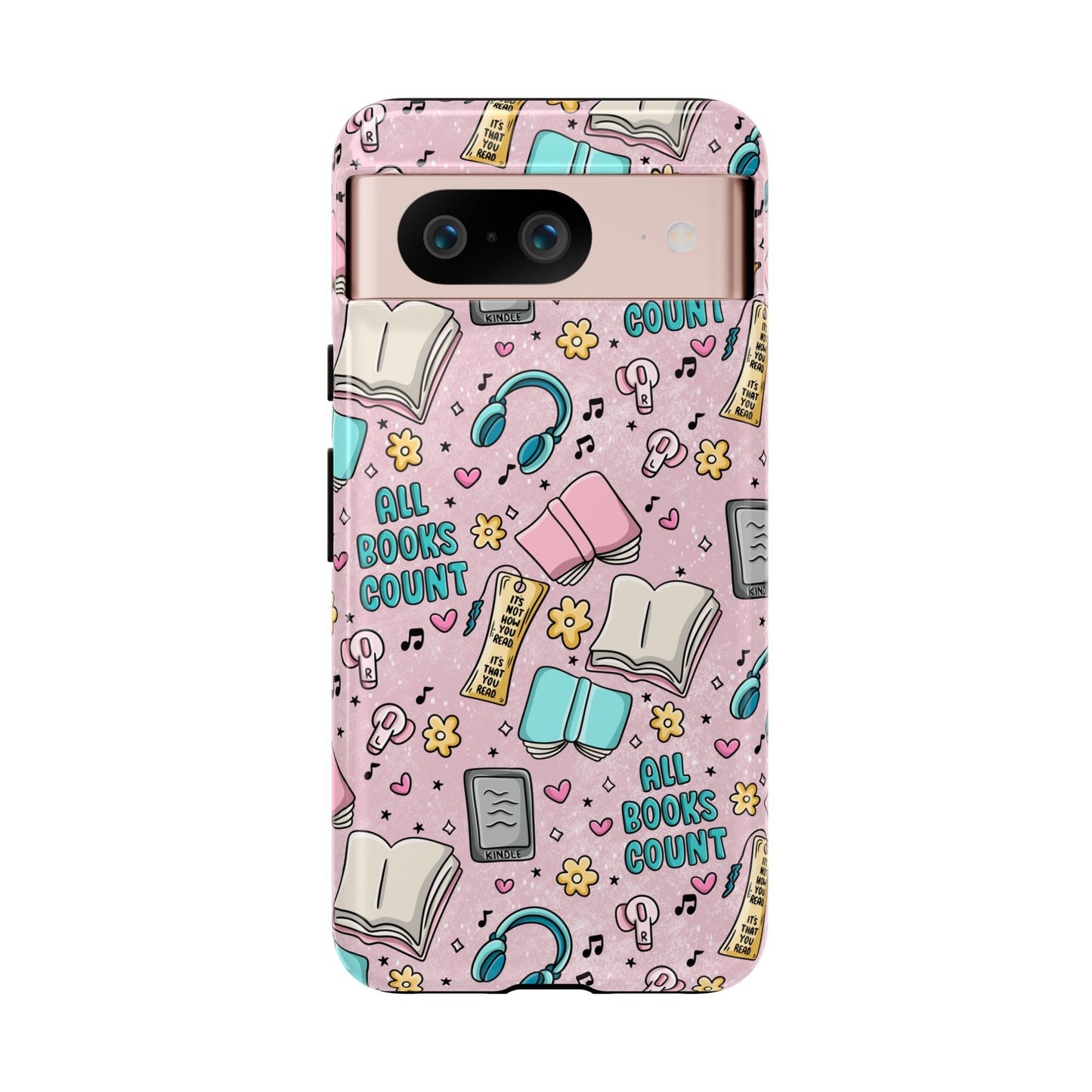 All Books Count Tough Phone Case | Shockproof | Samsung Case | Google Case | Bookish