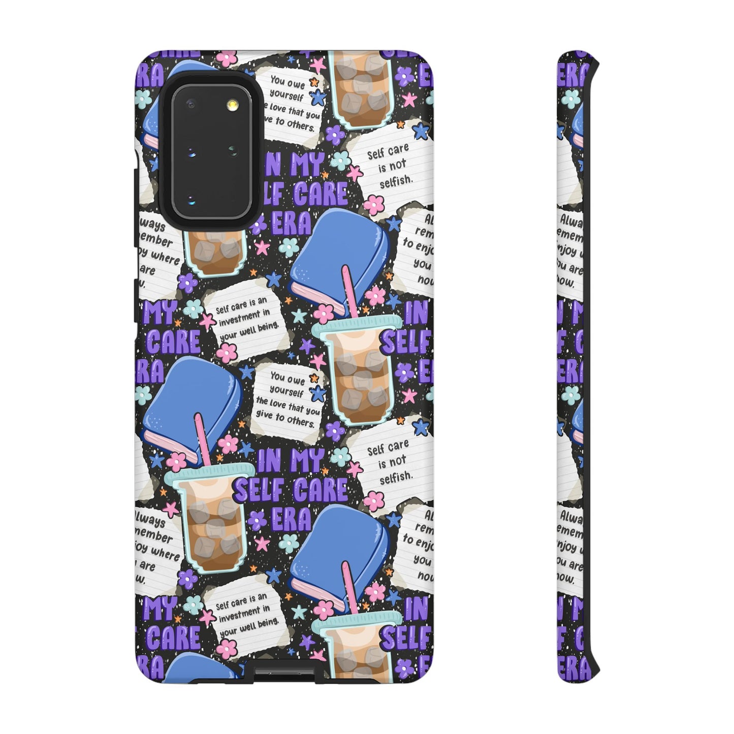 Self Care Tough Phone Case | Shockproof | Samsung Case | Google Case | Bookish