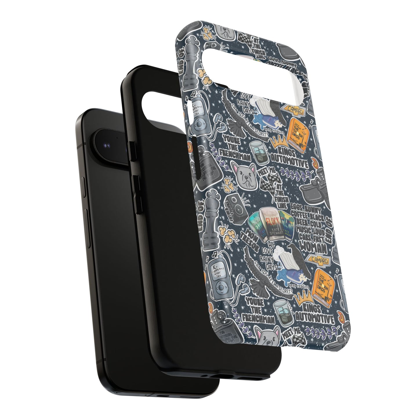 Triple Falls Tough Phone Case | Shockproof | Samsung Case | Google Case | Bookish