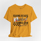 Reading Because Murder Is Frowned Upon Shirt | Graphic Tee | Bookish Merch |