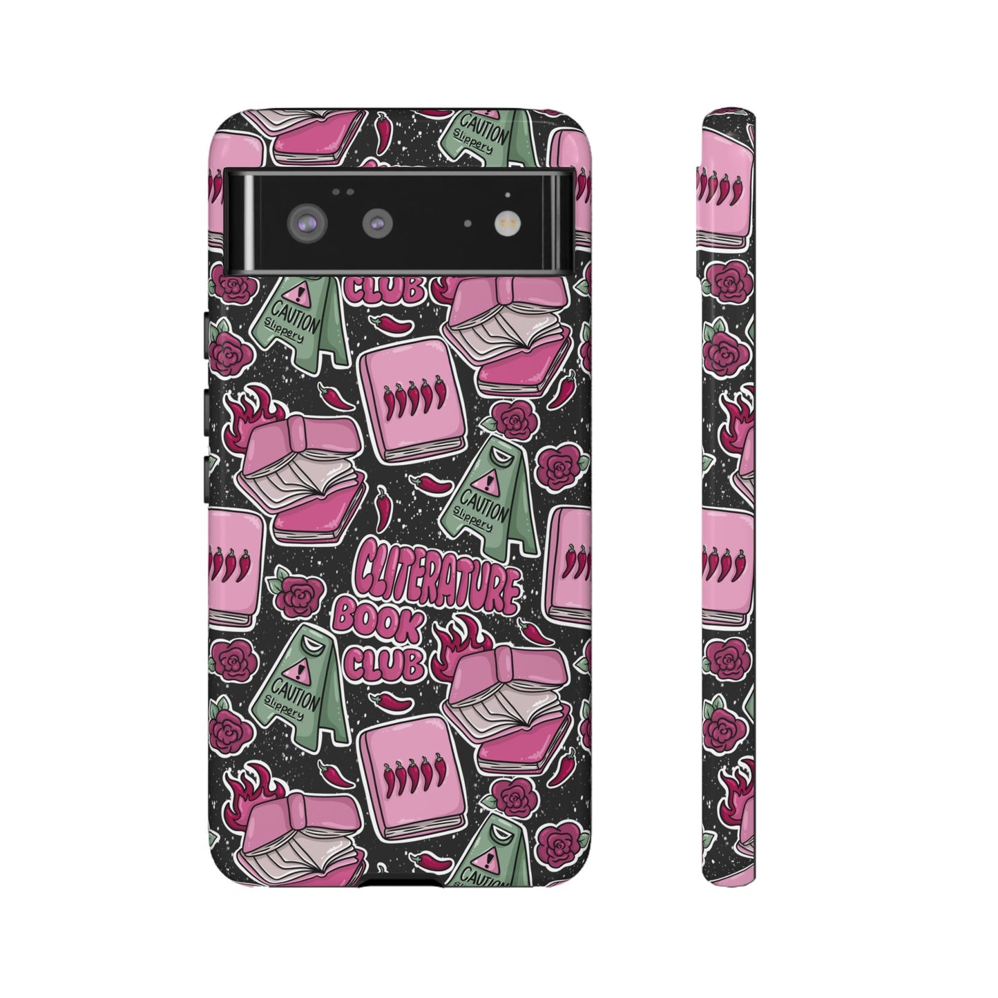 Cliterature Book Club Tough Phone Case | Shockproof | Samsung Case | Google Case | Bookish