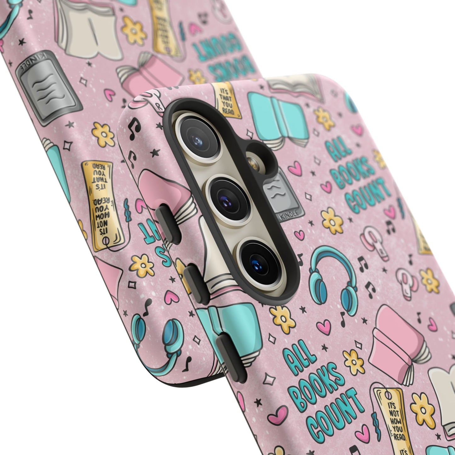 All Books Count Tough Phone Case | Shockproof | Samsung Case | Google Case | Bookish