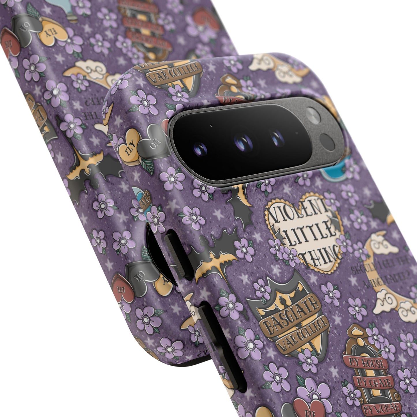 Violent Little Thing Tough Phone Case | Shockproof | Samsung Case | Google Case | Bookish