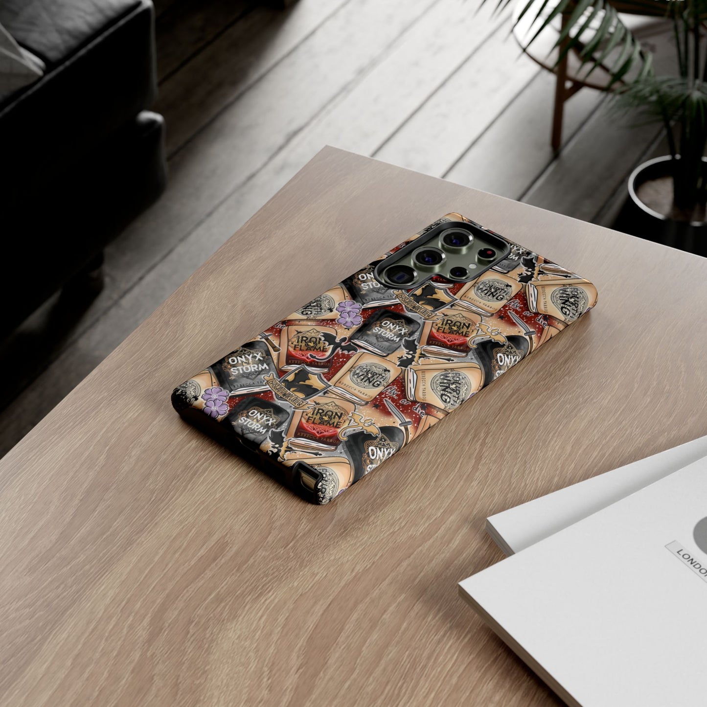 Fourth Wing Tough Phone Case | Shockproof | Samsung Case | Google Case | Bookish