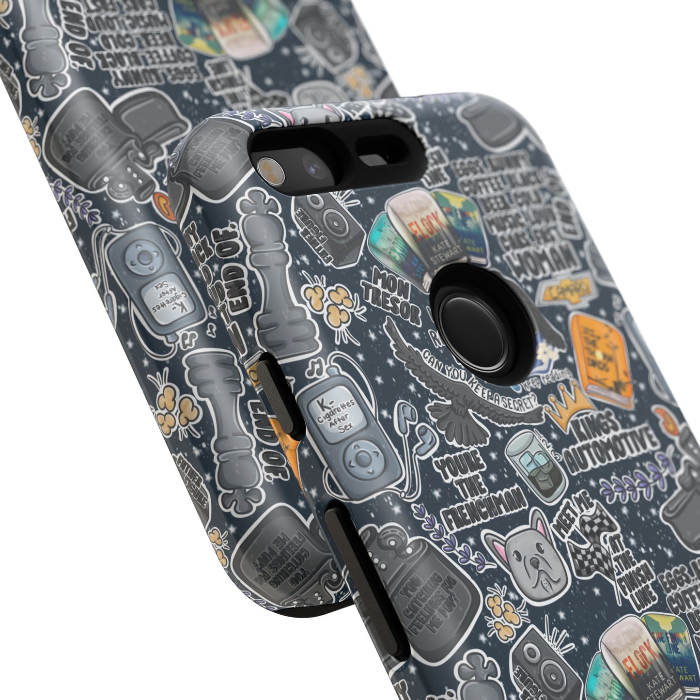 Triple Falls Tough Phone Case | Shockproof | Samsung Case | Google Case | Bookish