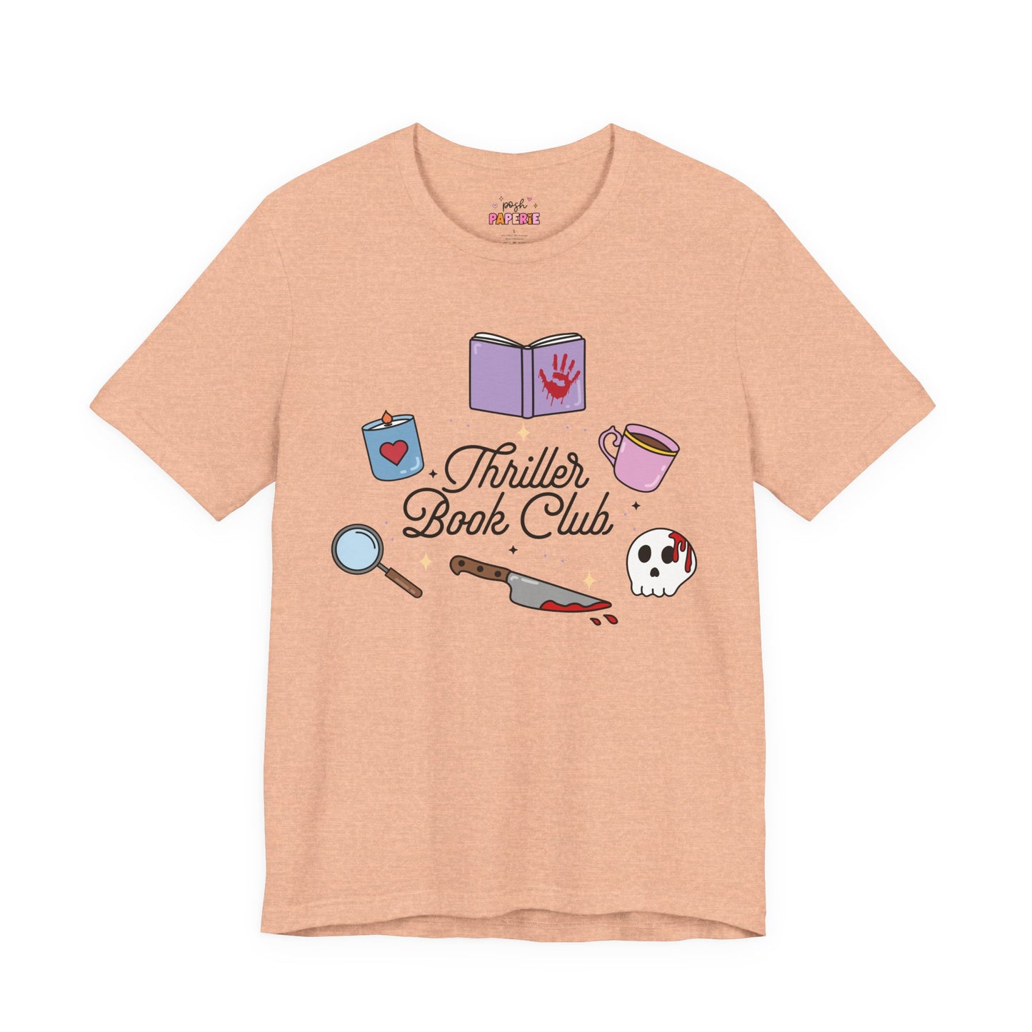 Thriller Book Club Shirt | Graphic Tee | Bookish Merch |