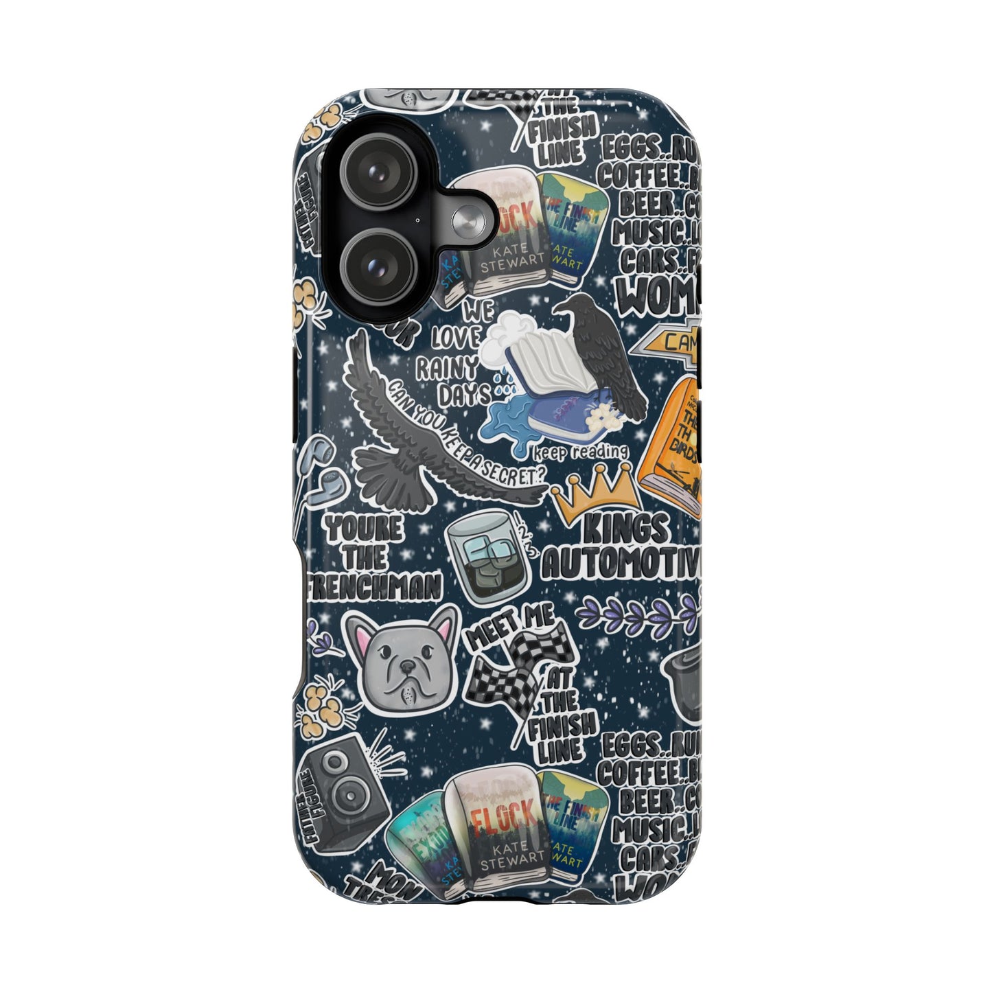 Triple Falls MagSafe Tough Phone Case | Shockproof | iPhone Case | Bookish Phone Case |
