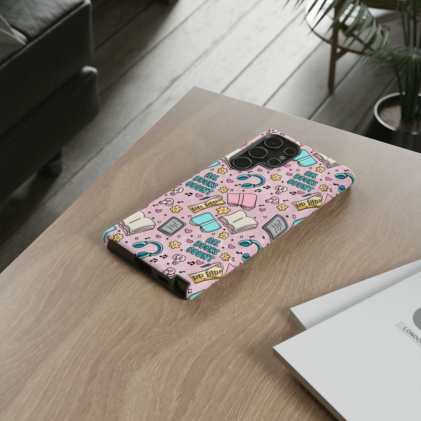 All Books Count Tough Phone Case | Shockproof | Samsung Case | Google Case | Bookish