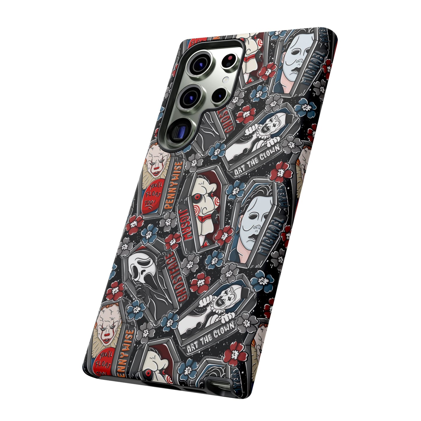 Serial Killers Tough Phone Case | Shockproof | Samsung Case | Google Case | Bookish
