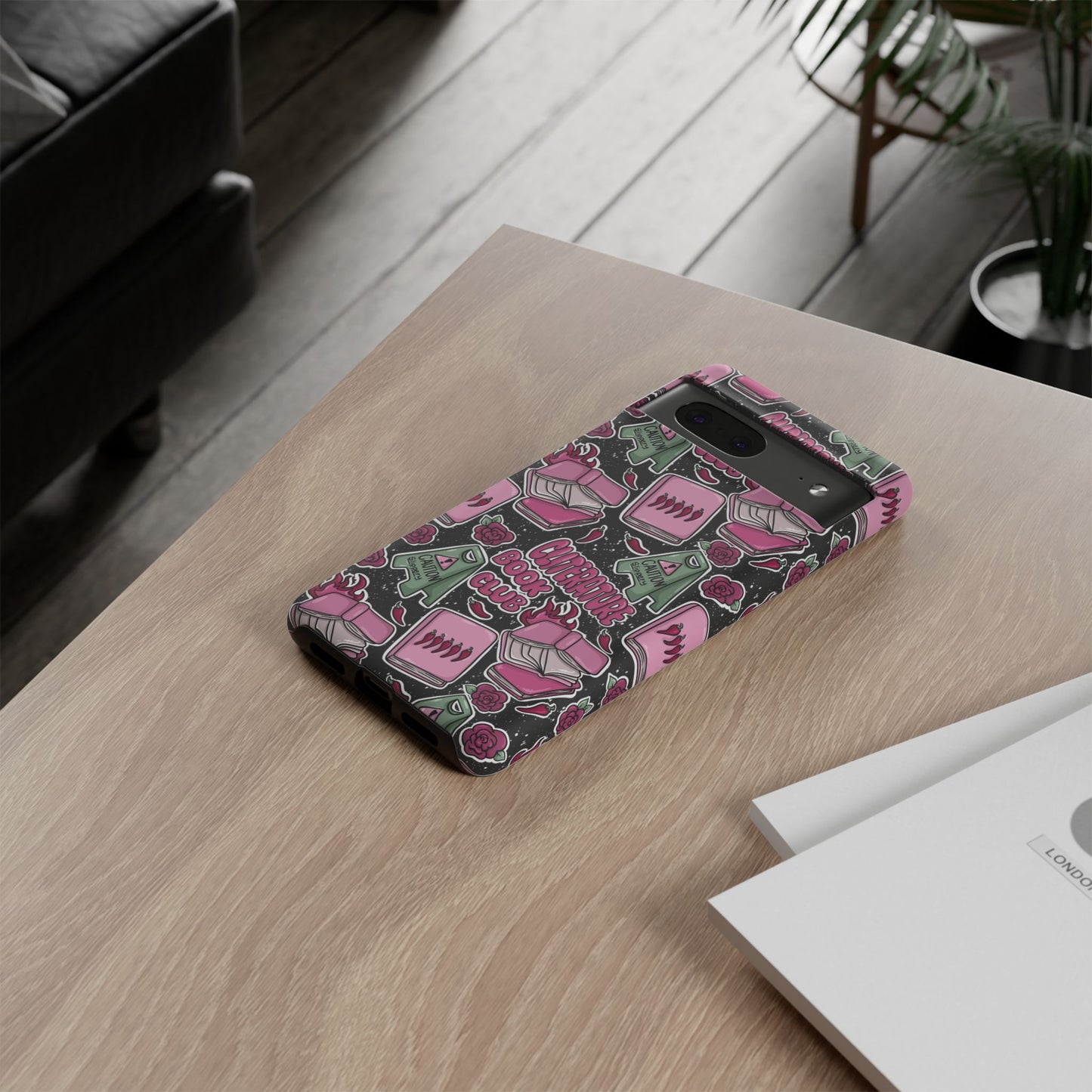 Cliterature Book Club Tough Phone Case | Shockproof | Samsung Case | Google Case | Bookish