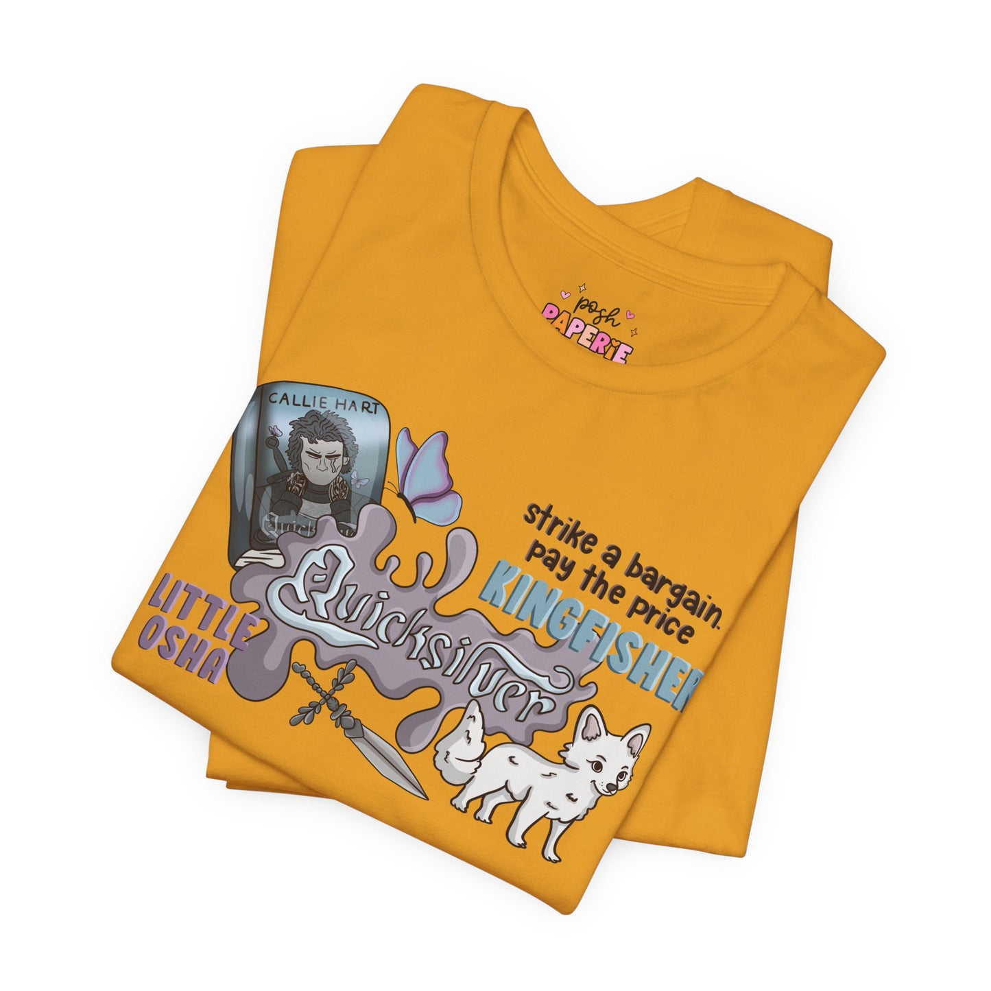 Quicksilver Shirt | Graphic Tee | Bookish Merch |